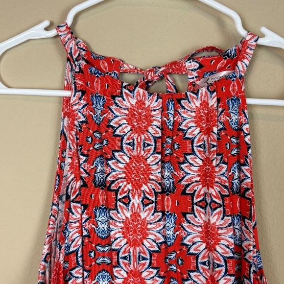 NWT Nanette Lepore Sleeveless Choker Sheath Sunflower Geometric Print Midi Dress - Picture 2 of 9